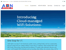 Tablet Screenshot of aoninc.net